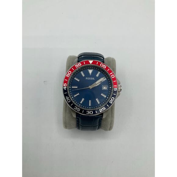 Fossil Men's Watch, BQ2505- Blue/Red - Picture 1 of 9